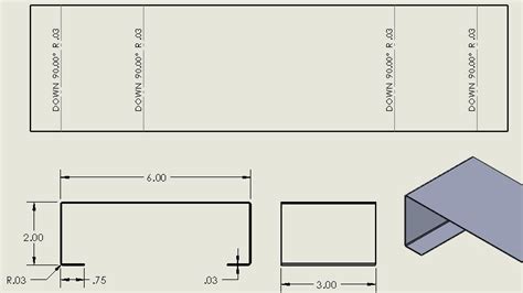 solidworks sheet metal bend lines